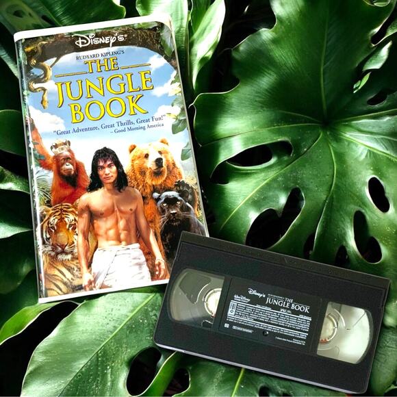Disney The Jungle Book By Rudyard Kipling VHS 1995 - Picture 1 of 5